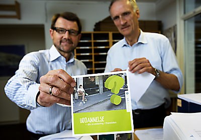 Videnskabsminister Helge Sander og Undervisningsminister Bertel Haarder Videnskabsminister Helge Sander og Undervisningsminister Bertel Haarder