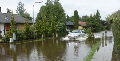 Oversvømmelse i Greve