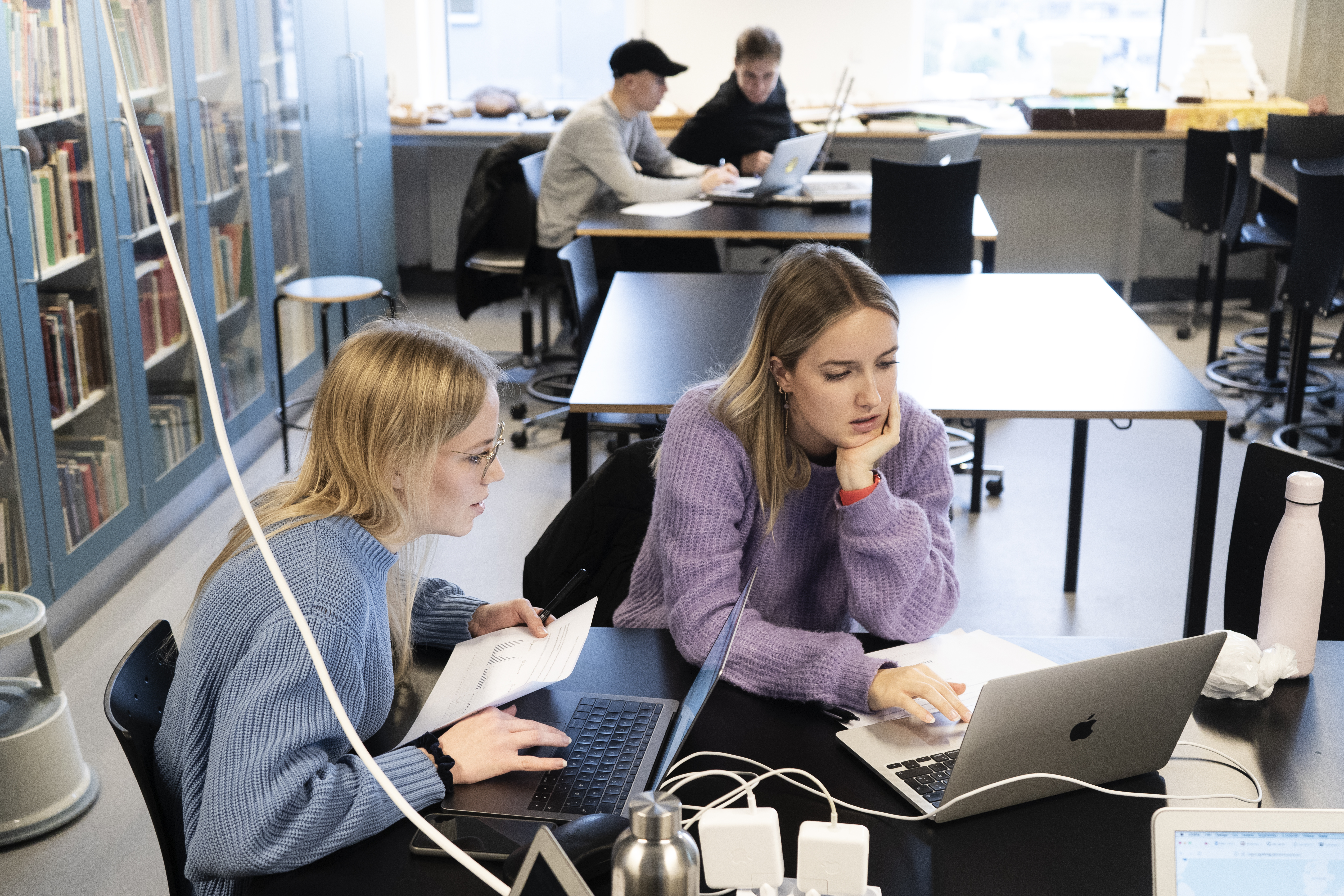 Lærerstuderende på Københavns Professionshøjskole