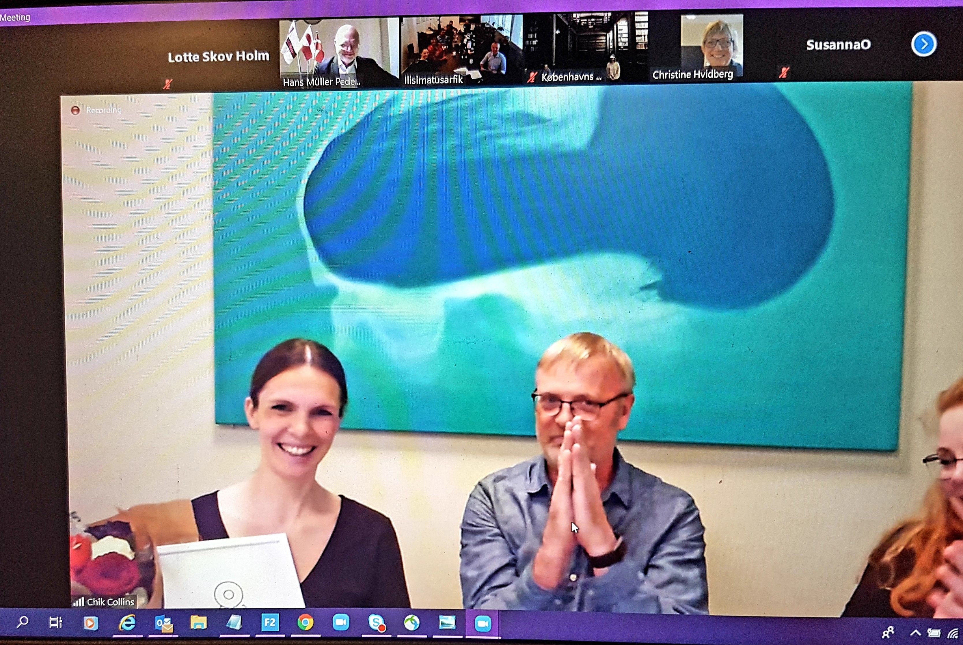 Rakul Skaale Andreassen fra Færøernes Universitet modtager specialeprisen 2020