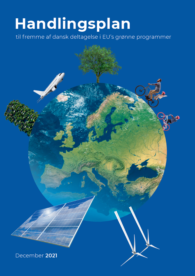 Regeringens handlingsplan skal hjælpe aktører med at få adgang til mere europæisk viden, samarbejde og finansiering for at komme i mål med den grønne omstilling. Planen skal styrke dansk EU-interessevaretagelse, rådgivning og kommunikation på tværs af fagområder og -ministerier. Download også bilag.