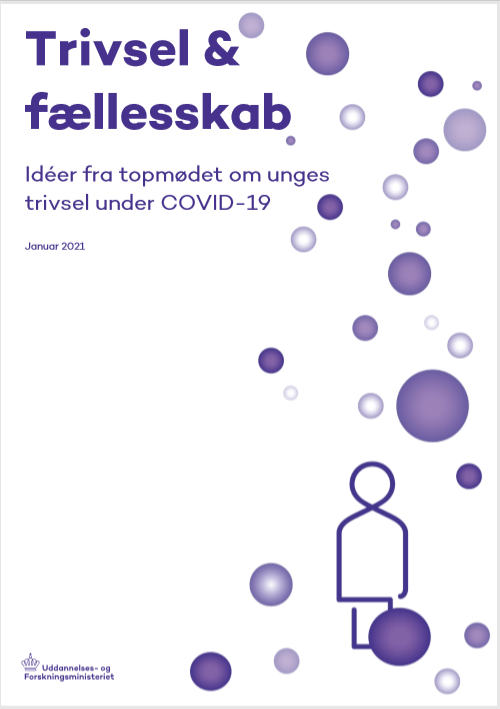 Idékatalog med idéer, som kan være med til at styrke trivslen blandt unge under corona. Idéerne stammer fra topmødet om unges trivsel under COVID-19 november 2020.