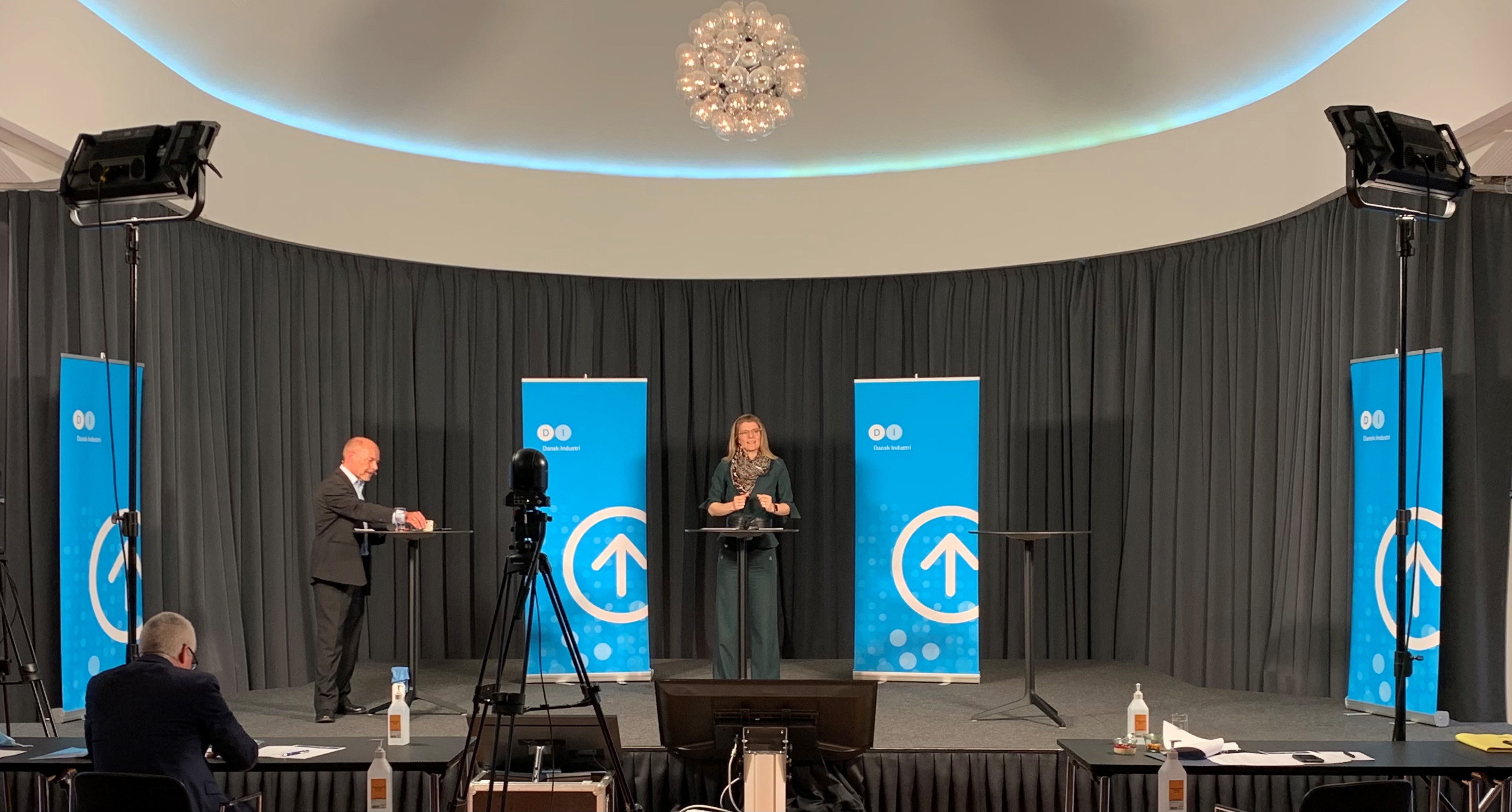 Ane Halsboe-Jørgensen taler til DI Aalborgs Erhvervstræf 2021