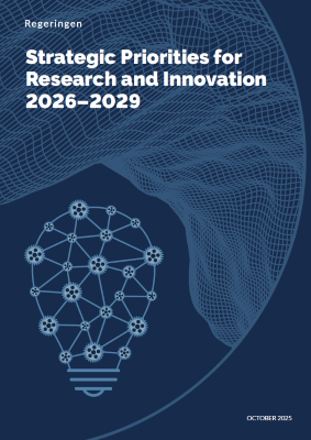 Frontpage for the publication Strategic Priorities for Research and Innovation 2026–2029