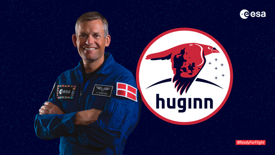 Andreas Mogensens næste mission får navnet Huginn